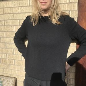 Plain Black Sweater